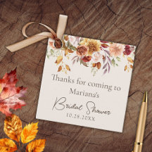 Otoño Floral en Ducha de Novia de Marfil