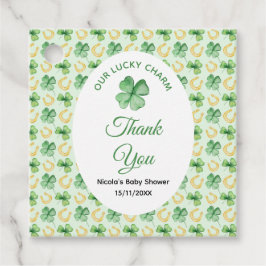 Etiquetas Para Recuerdos Our Lucky Charm St Patrick's Baby Shower