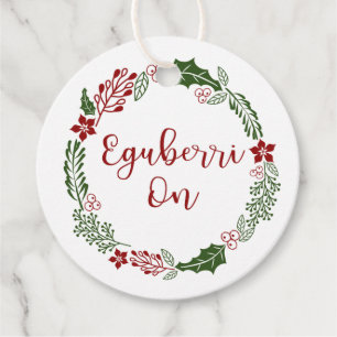 Etiquetas Para Recuerdos País Vasco Feliz Navidad, Personalizado