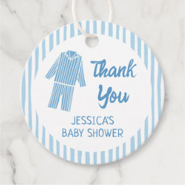 Etiquetas Para Recuerdos Pajamas Breakfast Boy Baby Shower