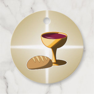 Etiquetas Para Recuerdos Pan y vino La última comunión de Pascua de la cena