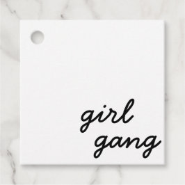 Etiquetas Para Recuerdos pandilla de chicas lindo guion feminista moderno p