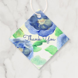 Etiquetas Para Recuerdos Papel de color azul Rosa