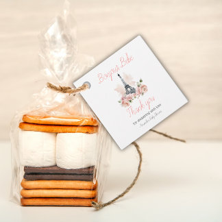 Etiquetas Para Recuerdos Paris Bonjour Bebe Paris Floral Baby Shower