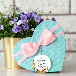 Etiquetas Para Recuerdos Partida de compromiso de amor de Taco bou