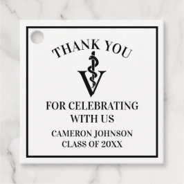 Etiquetas Para Recuerdos Partido de Graduación de la Escuela Veterinaria de