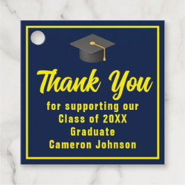 Etiquetas Para Recuerdos Partido de graduación de Personalizado graduado de