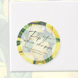 Etiquetas Para Recuerdos Pásalo cuando salta - limón cítrico -