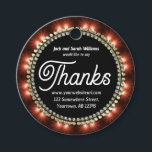 Etiquetas Para Recuerdos Passion Fire Chalkboard Say Gracias<br><div class="desc">La tipografía moderna y audaz quema el círculo rojo brillante, recortada en oro falso y diamante Gracias etiquetas de favor para toda ocasión . Personaliza tu texto. Diga gracias a sus invitados que asistieron a su fiesta o se pegaron uno cuando entregó algo que su cliente ha comprado, en el...</div>