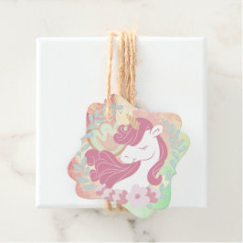 Etiquetas Para Recuerdos Pastel arcoiris, Sueño Mágico Unicorn Gracias
