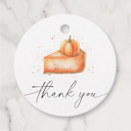 Etiquetas Para Recuerdos Pastel de calabaza bebé ducha gracias