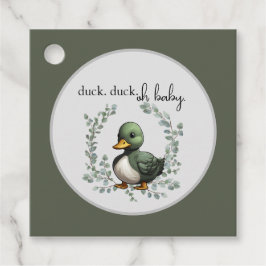 Etiquetas Para Recuerdos Pato Pato Pato Pato Nacido Tema de bebé ducha