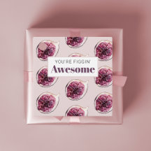 Patrón de higo morado moderno y estás peleando. In