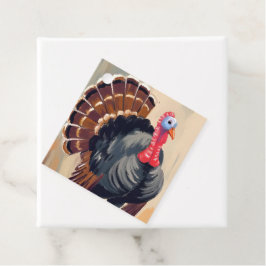 Etiquetas Para Recuerdos Pavo de Acción de Gracias | Fiesta Feliz de Acción