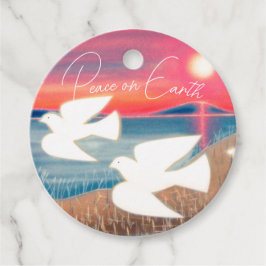 Etiquetas Para Recuerdos Paz en la Tierra