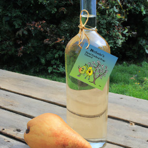 Etiquetas Para Recuerdos Pear Pals Funny Personalizado Cider Pie y más