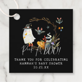 Etiquetas Para Recuerdos Peek-A-Boo | Baby Shower de Halloween del pequeño
