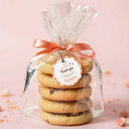 Etiquetas Para Recuerdos Pequeña Calabaza Género Ducha Neutral Gracias