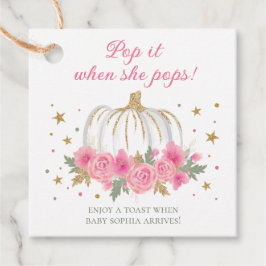 Etiquetas Para Recuerdos Pequeña Chica De Calabaza Se Lo Pon Cuando Se Pone