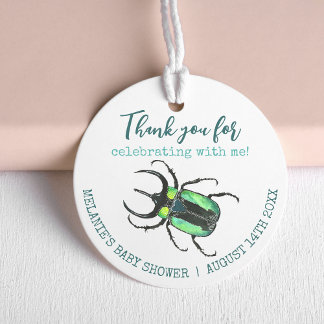 Etiquetas Para Recuerdos Pequeño Bug De Amor Gracias Baby Shower Favor