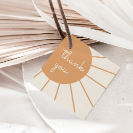 Etiquetas Para Recuerdos Pequeño rayo de Sunshine Boho Baby Shower