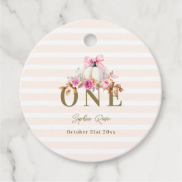 Etiquetas Para Recuerdos Pequeño Rosas de la calabaza rosa de la vaca prime