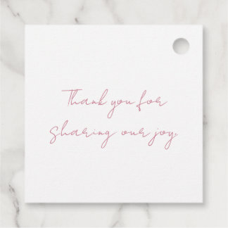 Etiquetas Para Recuerdos Pequeños dedos. Gran alegría. Es un Chica.