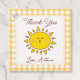 Etiquetas Para Recuerdos Pequeños niños de sol lindo Fiesta de cumpleaños g