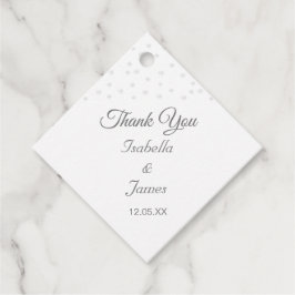 Etiquetas Para Recuerdos perlas de moda sobre Boda blanco y negro