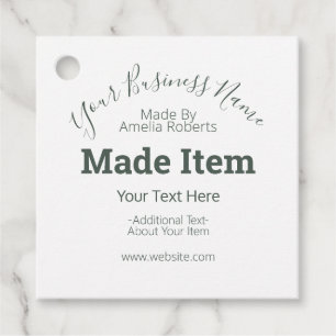 Etiquetas Para Recuerdos Personalizable Hobby artesanal Craft DIY Business