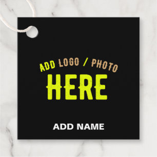 ETIQUETAS PARA RECUERDOS PERSONALIZABLE MODERNO ESTILO NEGRO VERIFICADO MAR