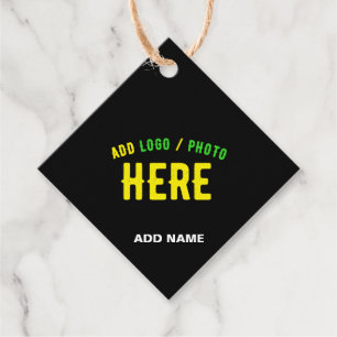 ETIQUETAS PARA RECUERDOS PERSONALIZABLE MODERNO ESTILO NEGRO VERIFICADO MAR