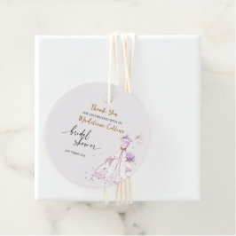 Etiquetas Para Recuerdos Personalizado Bridal Shower Boda vestido Gracias