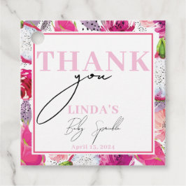 Etiquetas Para Recuerdos Personalizado de fruta Dragon Sprinkle