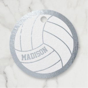 Etiquetas Para Recuerdos Personalizado de voleibol Team Player Name Sports