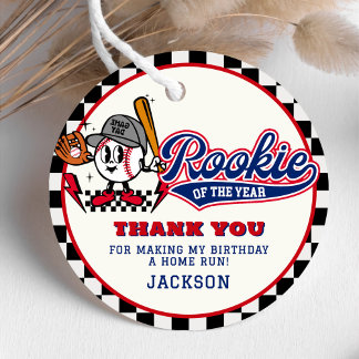 Etiquetas Para Recuerdos Personalizado Del Partido De Nacimiento De Béisbol