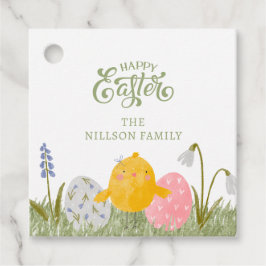 Etiquetas Para Recuerdos Personalizado Feliz Pascua lindo