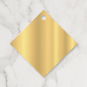 Etiquetas Para Recuerdos Personalizado Gold Look Elegant Blank Template Mod