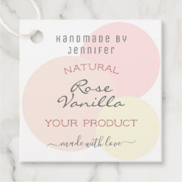 Etiquetas Para Recuerdos Personalizar Bonito de texto completo Colores Past