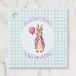 Etiquetas Para Recuerdos Personalizar el Baby Shower de Peter the rabbit