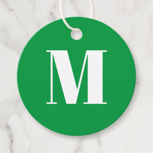 Etiquetas Para Recuerdos Personalizar monograma regalo inicial de color bla