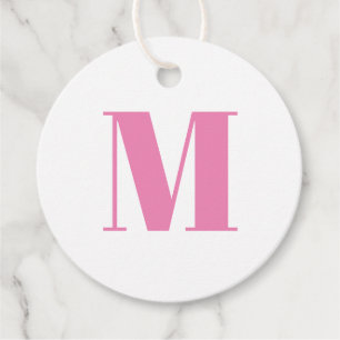 Etiquetas Para Recuerdos Personalizar monograma regalo inicial de color bla