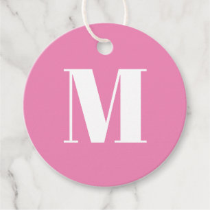 Etiquetas Para Recuerdos Personalizar monograma regalo inicial de color bla