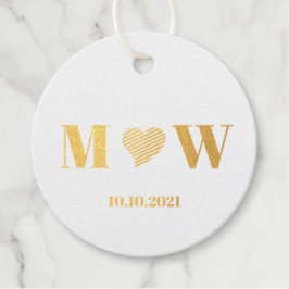 Etiquetas Para Recuerdos Personalizar Par iniciales A Amas B corazón rojo