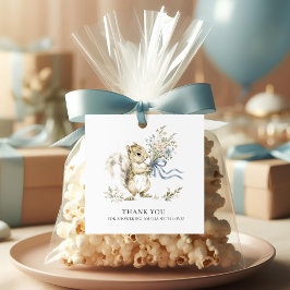 Etiquetas Para Recuerdos Personalize Thank You Squirrel Baby Shower 