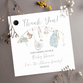 Etiquetas Para Recuerdos Pesca de la ducha de bebé Reel emocionado