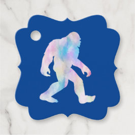 Etiquetas Para Recuerdos Pie grande de agua