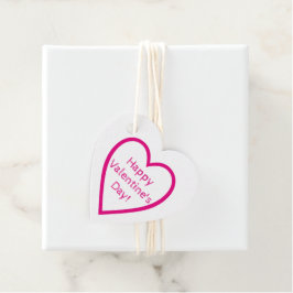 Etiquetas Para Recuerdos Pink Happy Valentine Day Valentine Heart