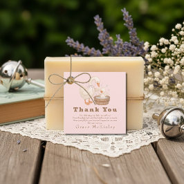 Etiquetas Para Recuerdos Pink Silly Goose Favor Tags
