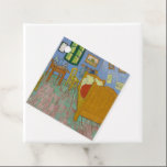 Etiquetas Para Recuerdos Pintura de dormitorio Vincent Van Gogh<br><div class="desc">Pintura de obra maestra Van Gogh - Esta pintura de Vincent van Gogh llamada The Bedroom es una pintura de su habitación de 1889,  en el Instituto de Arte de Chicago. Era su dormitorio en Arles,  Francia,  que decoró y creó este cuadro de su dormitorio.</div>